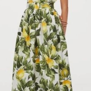 Lake Cuom Limoncello Skirt (Sz 42/10) H & M